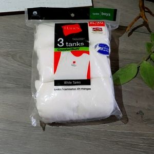 Hanes/ 3pk. Tagless Tanks/ boys